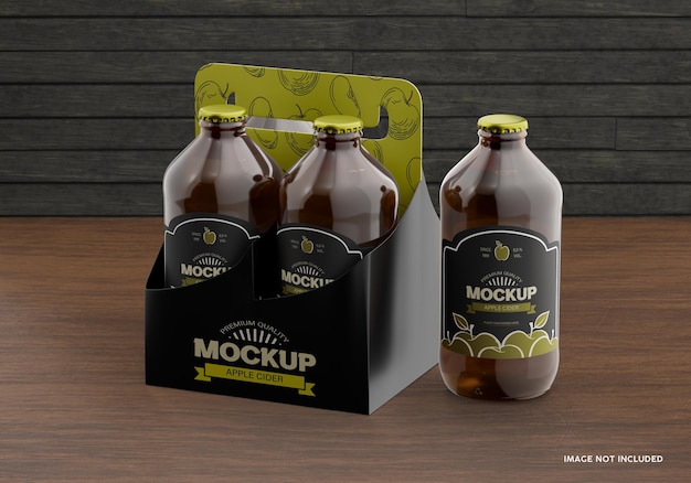 Mockup de botella