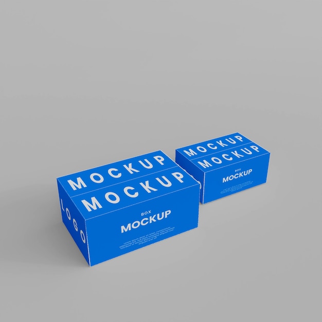 Mockup de caja 3D