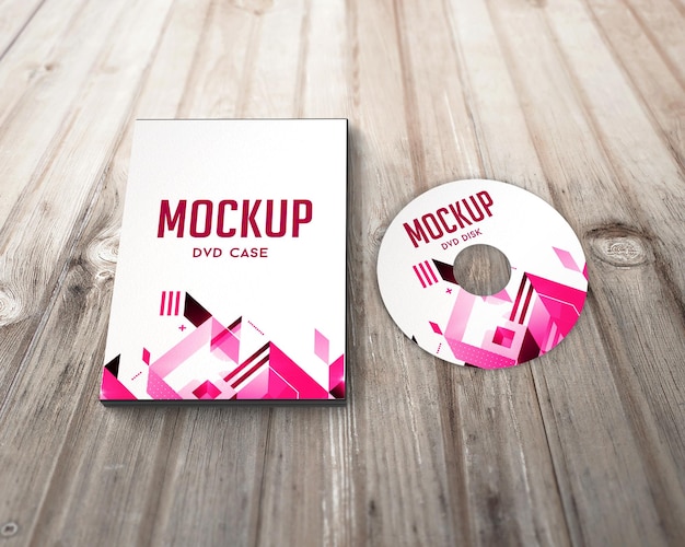 PSD mockup de la caja del cd