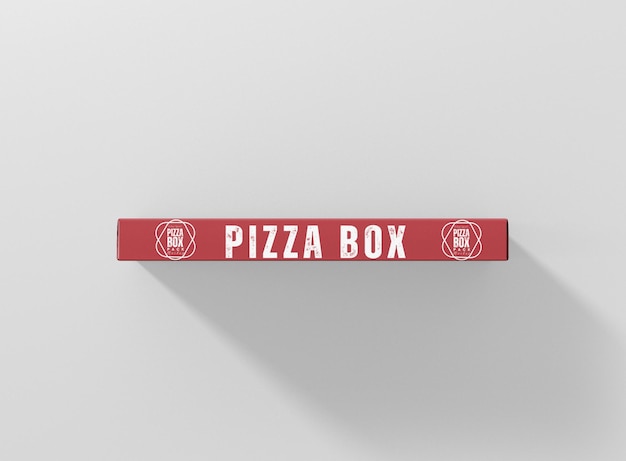 PSD mockup de caja de pizza