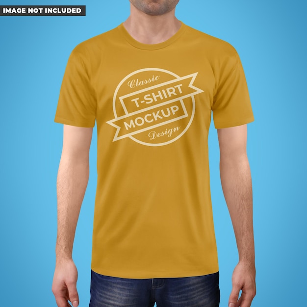 PSD mockup de camiseta