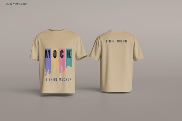Mockup de la camiseta