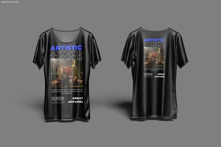 PSD mockup de la camiseta