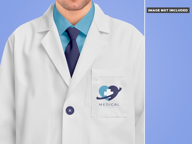 PSD mockup de la capa de laboratorio