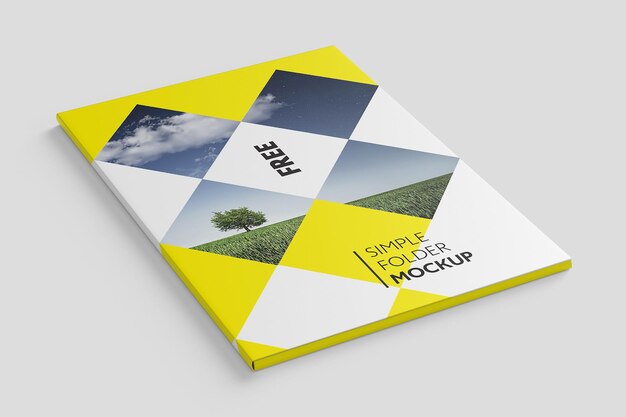 Mockup de carpeta