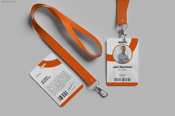 Mockup carta d'identità