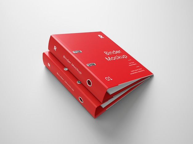 Mockup cartella Binder
