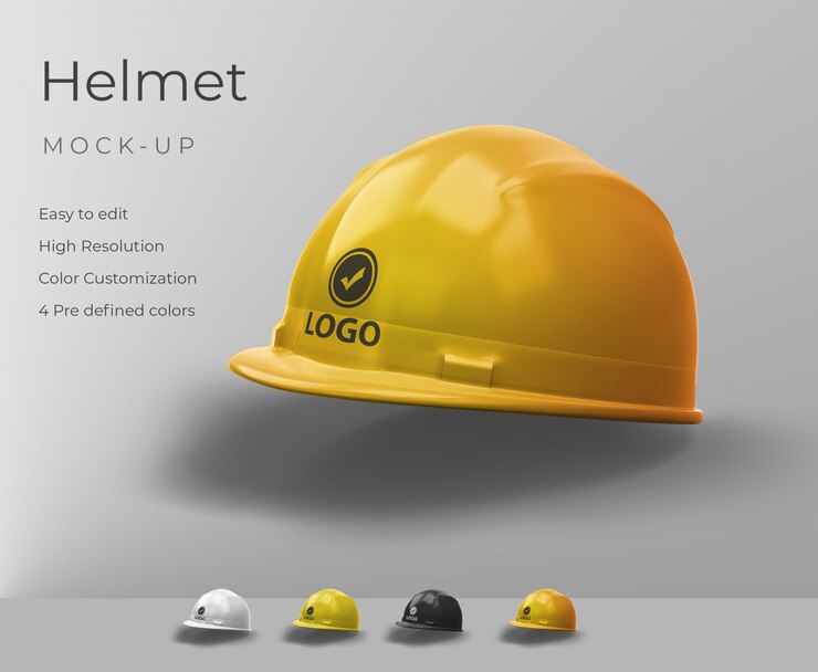 PSD mockup casco realistico