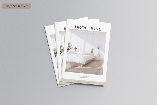 Mockup catalogo brochure A4
