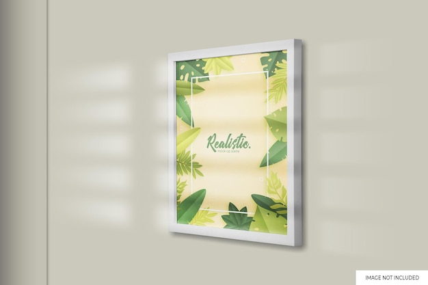 Mockup cornice per foto da parete