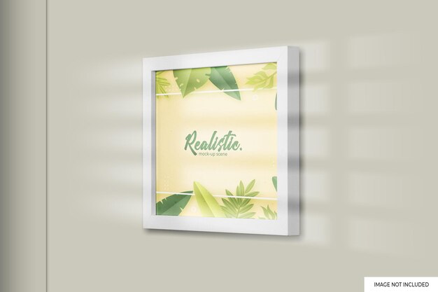 Mockup cornice per foto da parete