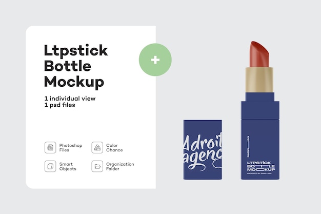 PSD mockup de cosmética