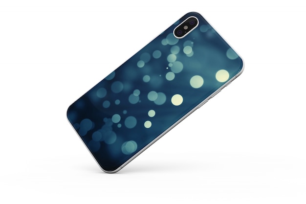 Mockup creativo para smartphones