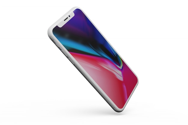 Mockup creativo de smartphone
