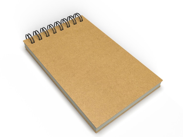 PSD mockup del cuaderno