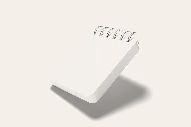 Mockup del cuaderno