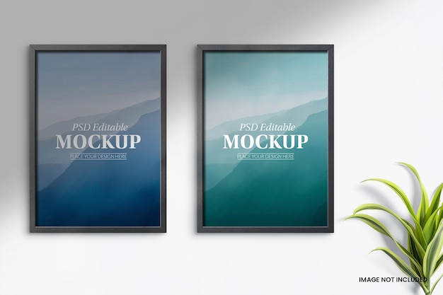 Mockup del cuadro