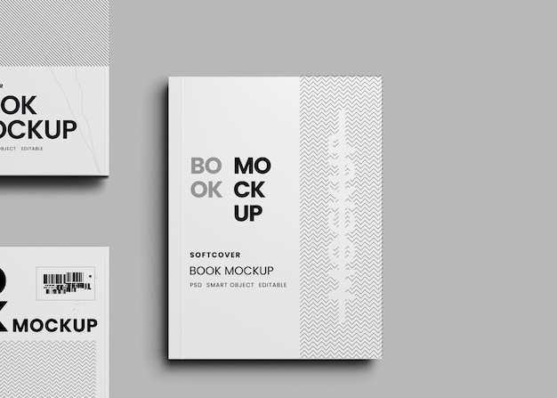 Mockup de cubierta de libro
