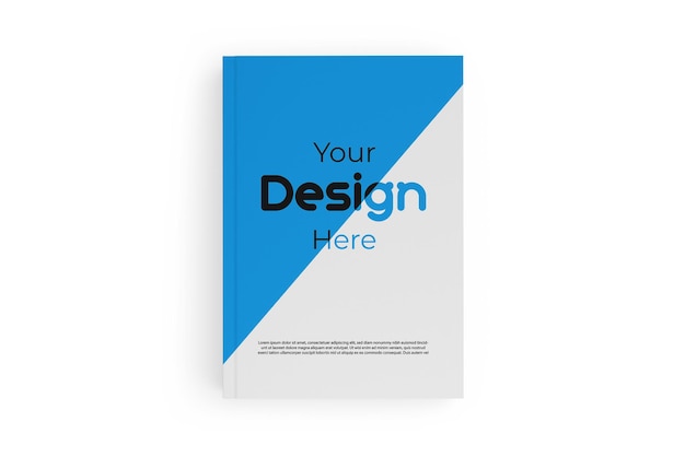 Mockup de cubierta de libro