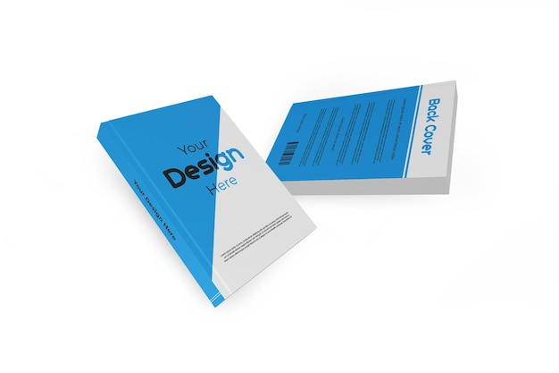 Mockup de cubierta de libro