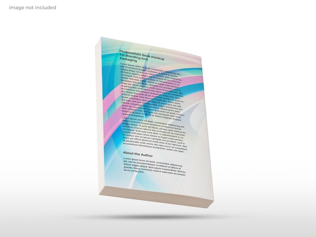Mockup de cubierta de libro