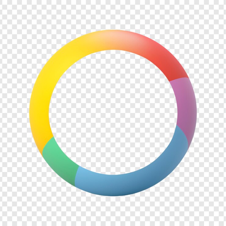 PSD mockup de bola de praia em um fundo transparente
