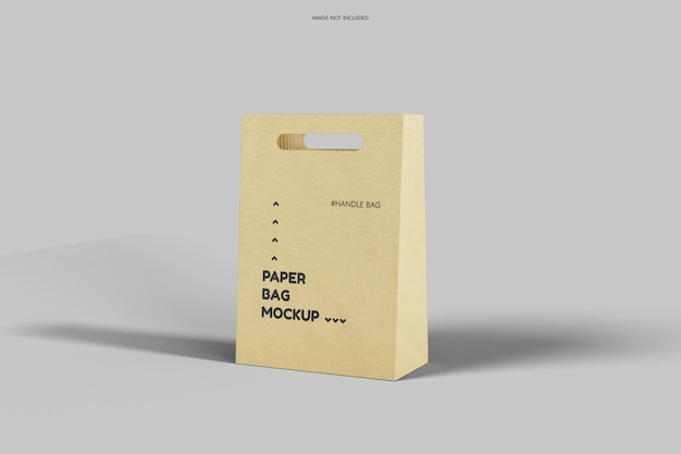 Mockup de bolsa de mão de papel