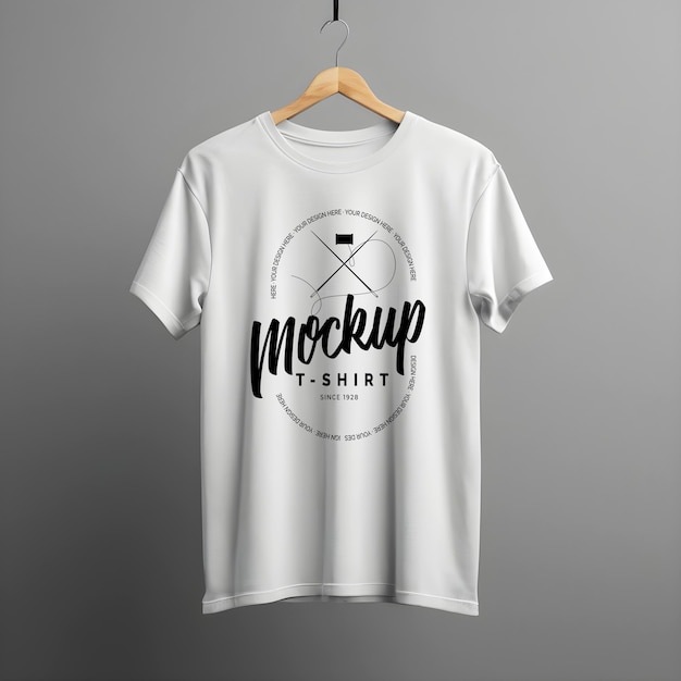 PSD mockup de camisa psd para marca de roupas