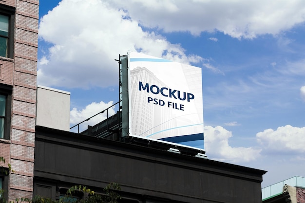 Mockup de cartaz em PSD
