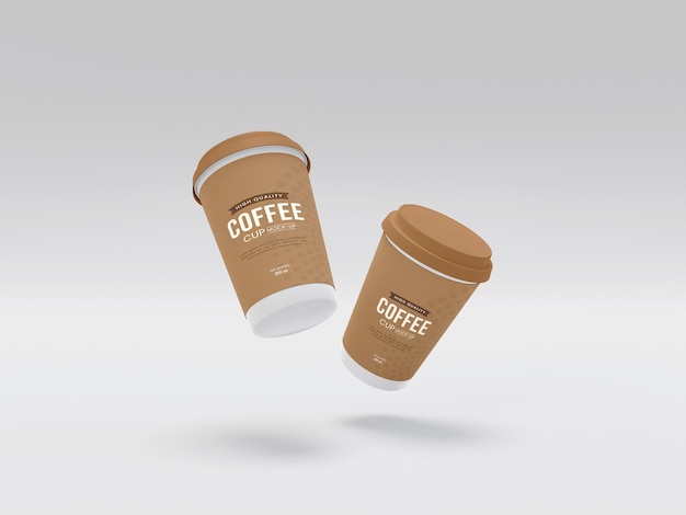 Mockup de copo de café para levar embora