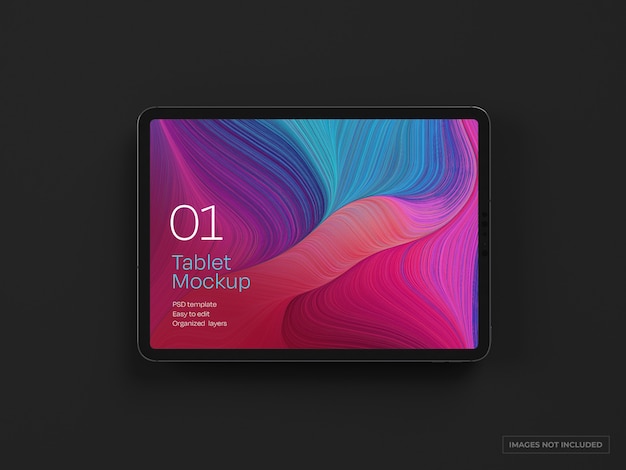 Mockup de dispositivo de tablet