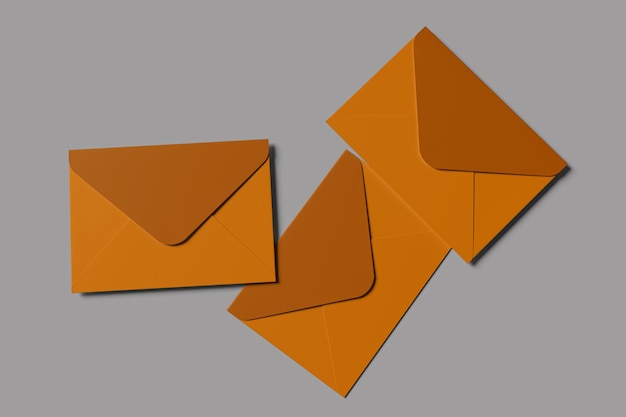Mockup de envelope