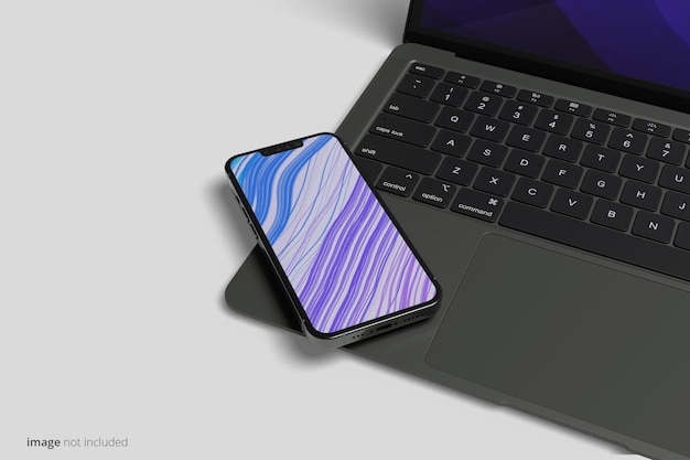 Mockup de exibição de smartphone