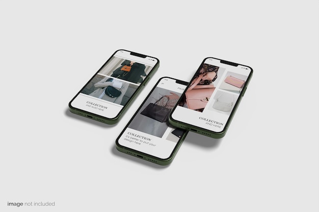 Mockup de exibição de smartphone