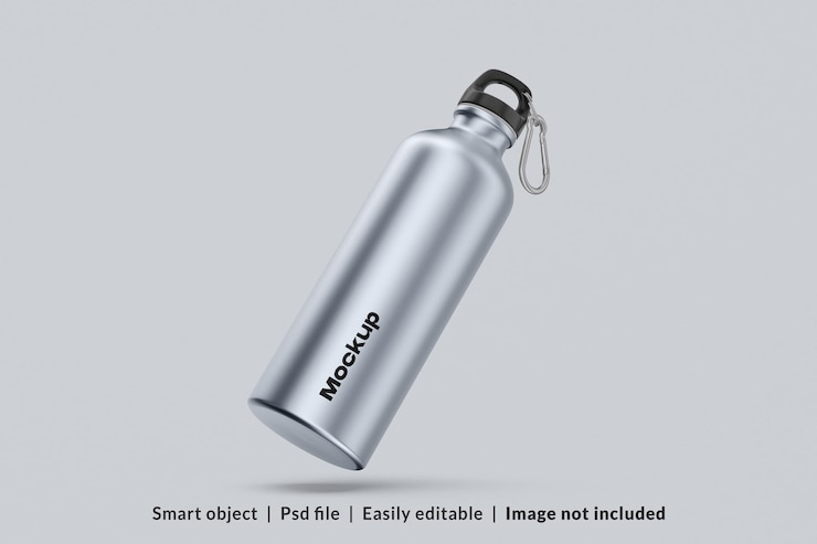 Mockup de Garrafa de Ginásio