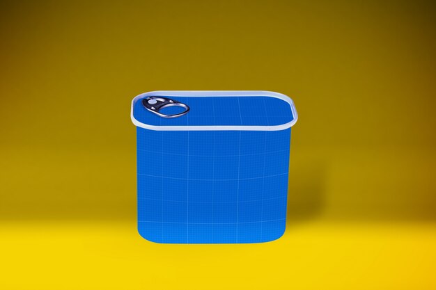 MockUp de lata de carne