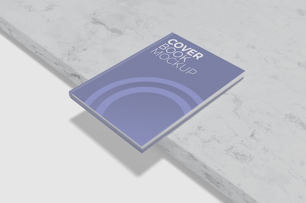 Mockup de livro de capa mole