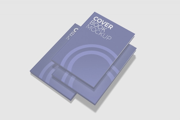 Mockup de livro de capa mole