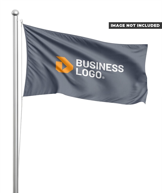 Mockup de negócios de bandeira