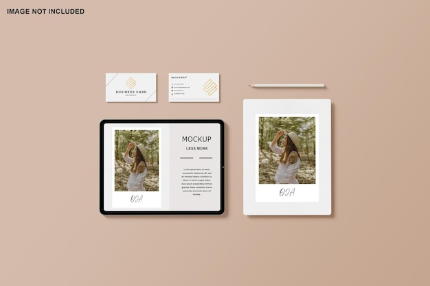 PSD mockup de papelaria empresarial