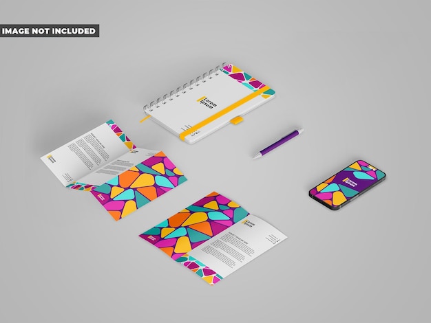 Mockup de papelaria