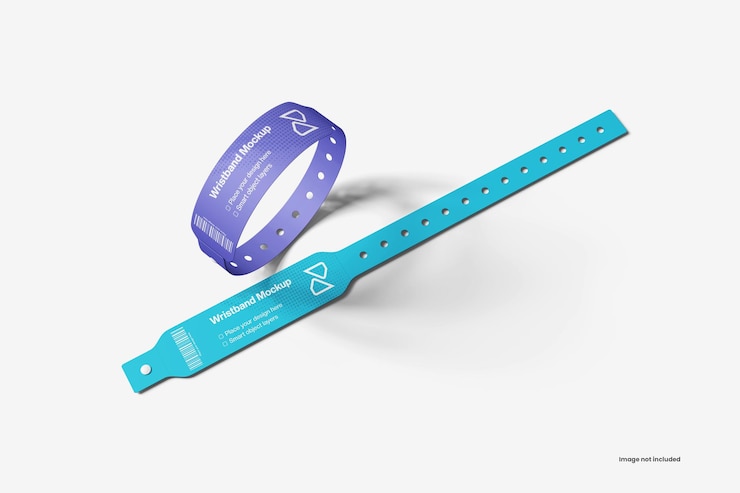 PSD mockup de pulseira