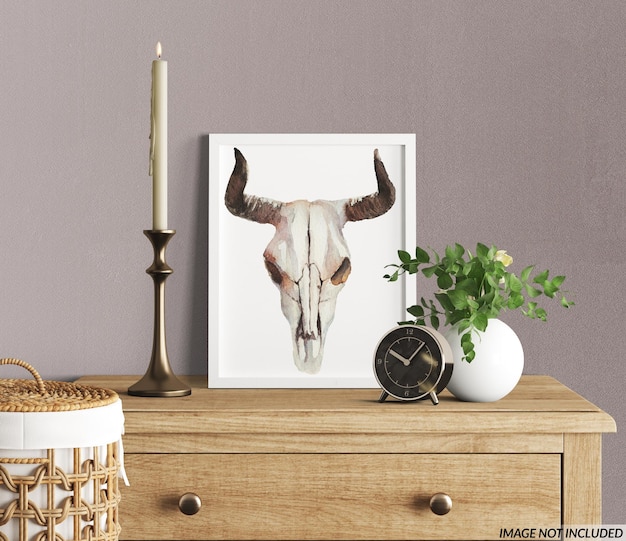 Mockup de quadro