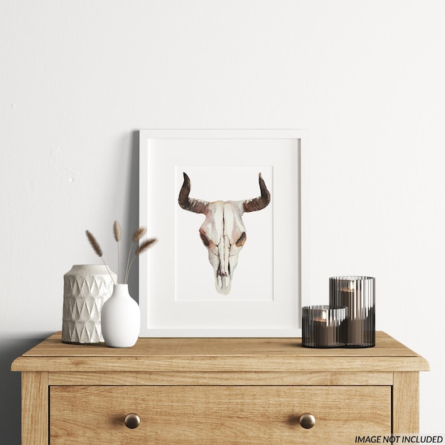 Mockup de quadro
