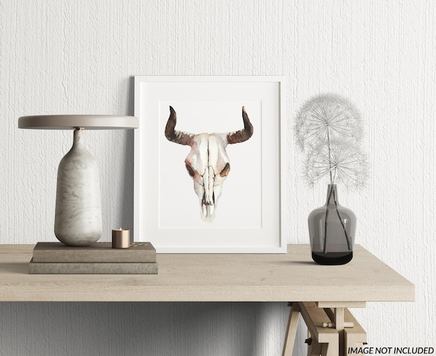Mockup de quadro