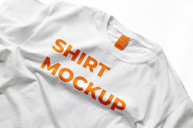 PSD mockup de t-shirt com zoom