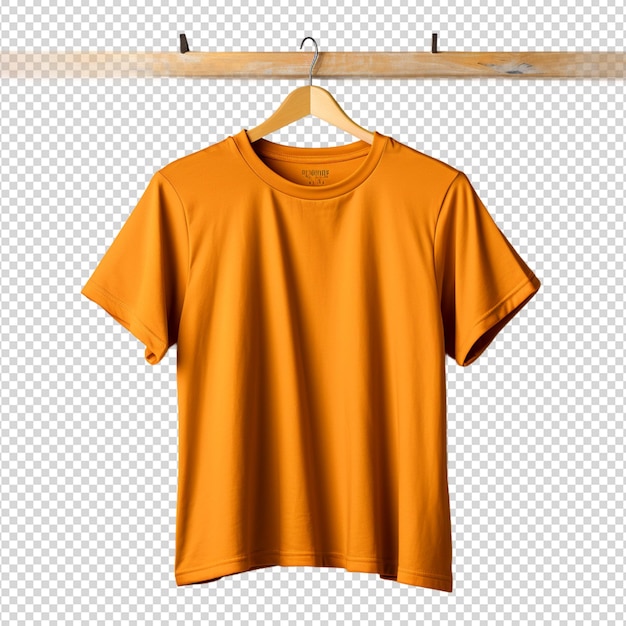 PSD mockup de t-shirt isolado em branco