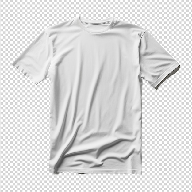 PSD mockup de t-shirt isolado em branco