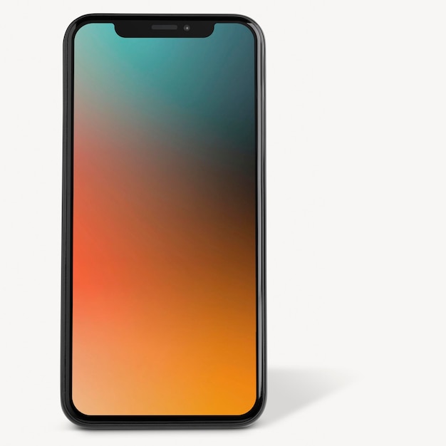 mockup de tela do iPhone psd