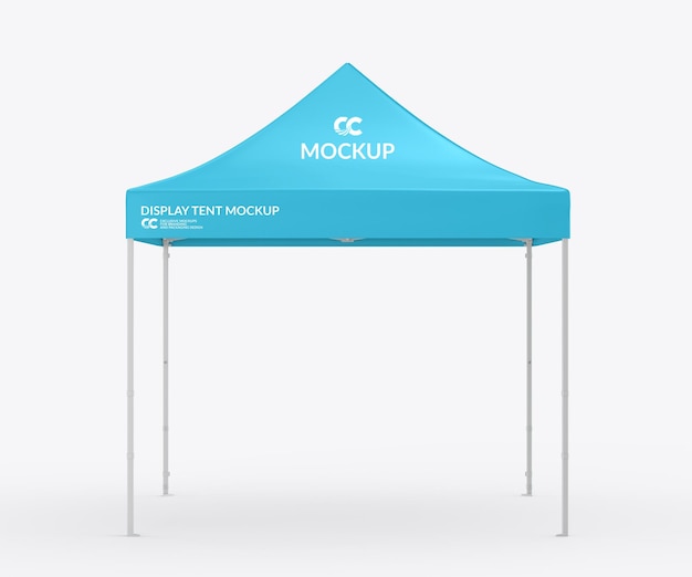 Mockup de tenda de exibição